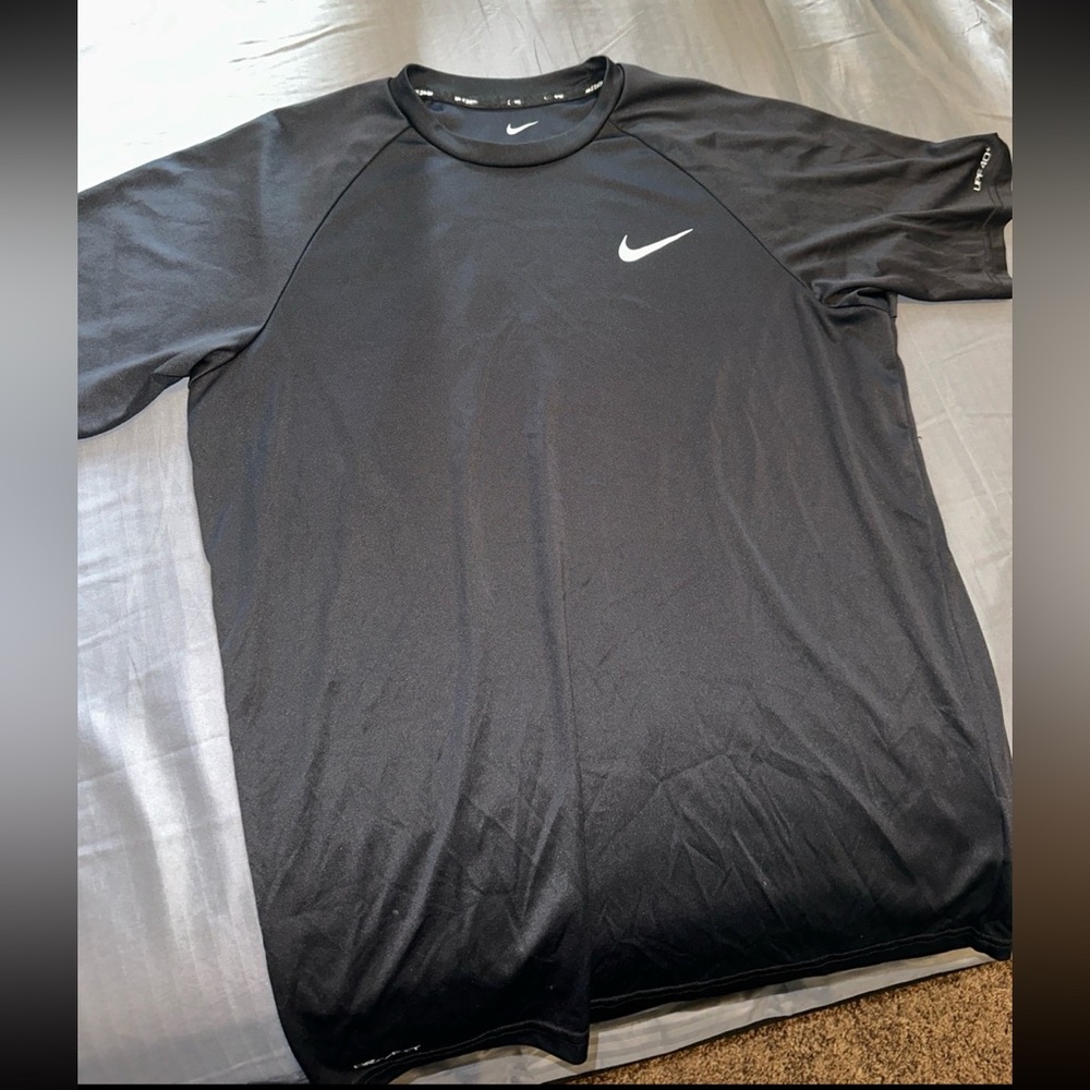 Mens Nike Pro Dri Fit Shirt Black Medium